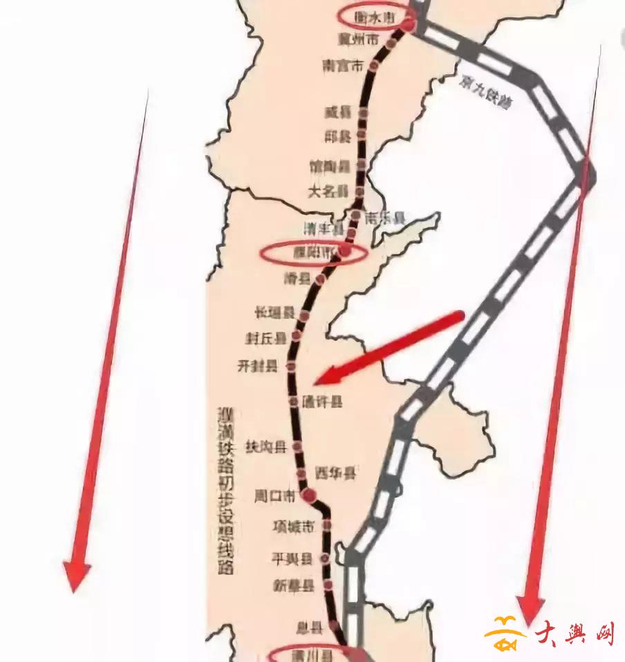 平輿火車站.河南正在大力規劃的一條鐵路--濮潢鐵路